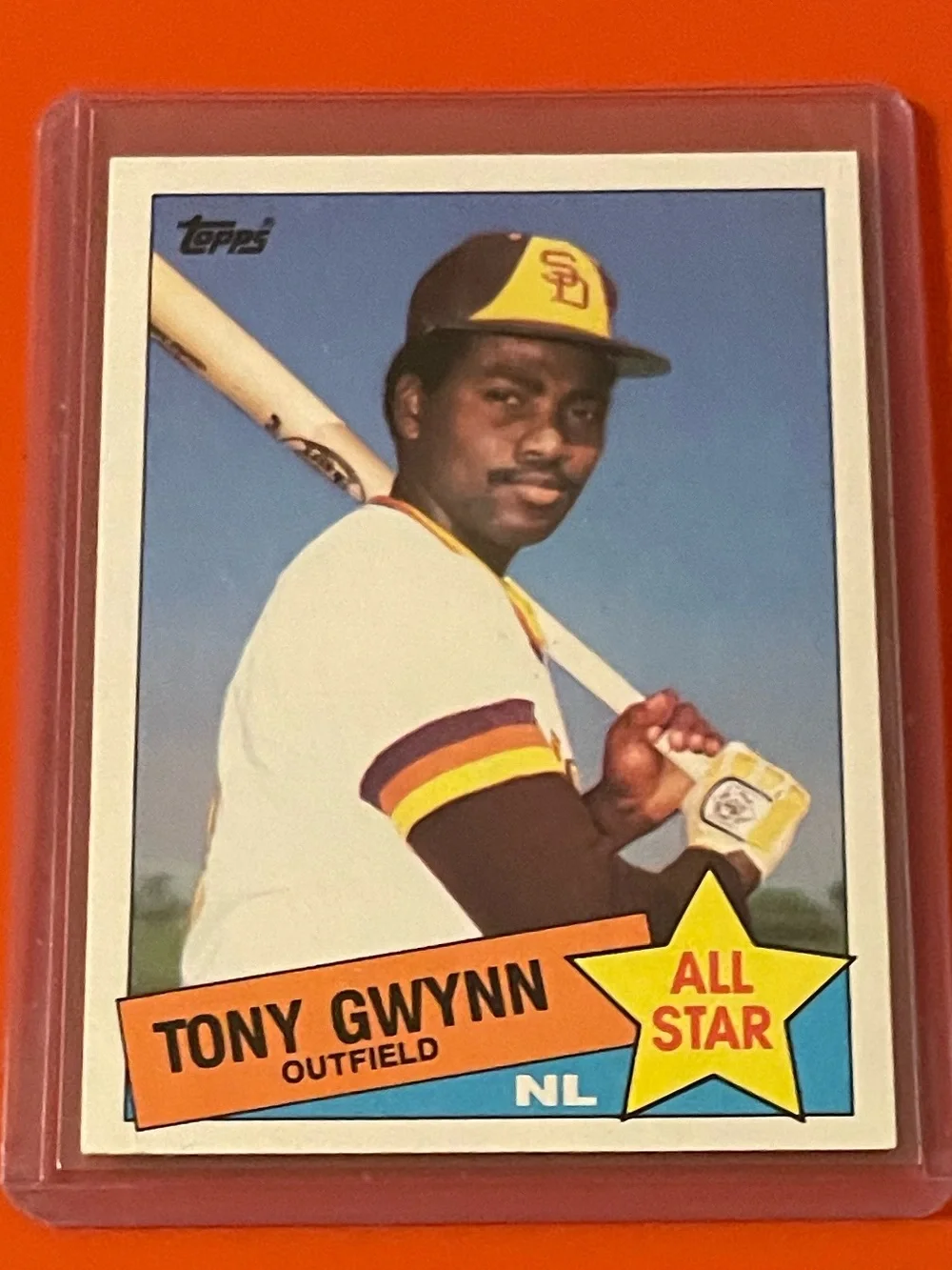 Tony Gwynn #717 [All-Star] 1985 Topps Baseball Trading Card